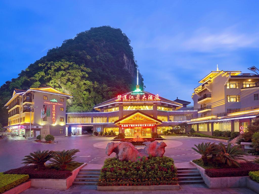 Green Lotus Hotel River View Yangshuo Exterior foto