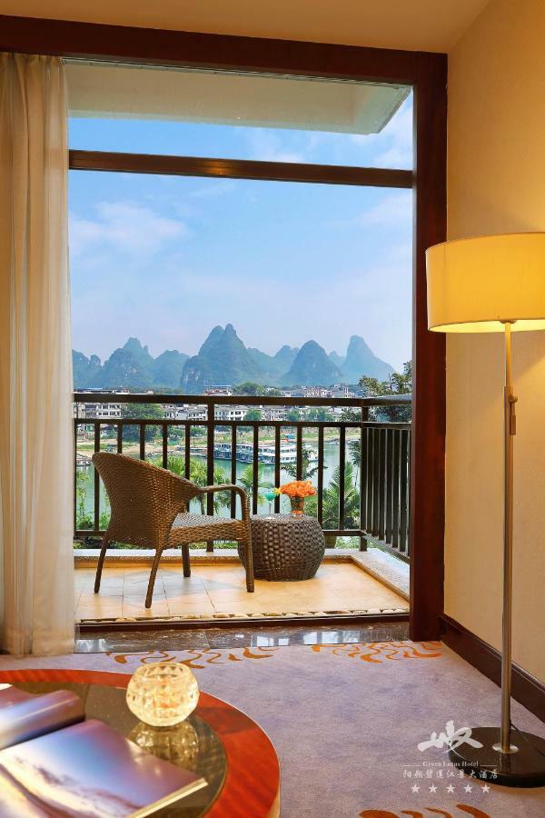 Green Lotus Hotel River View Yangshuo Exterior foto